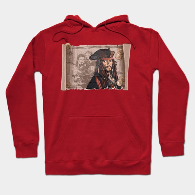 Ahoy Mates! Where's the Rum? Hoodie by DoodleShawn